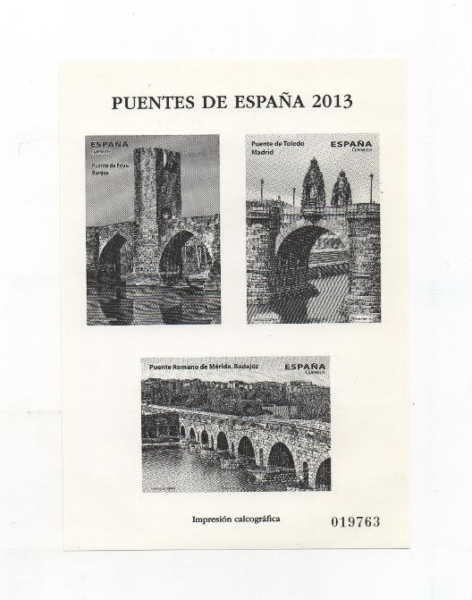 PRUEBA CALCOGRAFICA DEL AÑO 2013